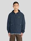 Kurtka softshell z polarem Lyle & Scott w kolorze granatowym Model / Voorkant