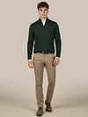 Suitable Plato Chino w kolorze khaki Model / Voorkant
