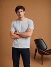 King Essentials The Steve T-Shirt Grijs Model / Voorkant