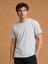 King Essentials The Shawn T-Shirt Grey Model / Voorkant