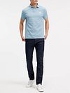 King Essentials The Rene Polo Shirt Light Blue Model / Voorkant