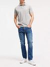 King Essentials The Rene Polo Shirt Grey Model / Voorkant