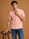 King Essentials The Rene Polo Shirt Pink Model / Voorkant