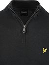 Lyle & Scott Half Zip Pullover Black Product / Detail