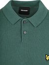 Lyle & Scott Strikket Poloskjorte Grønn Product / Detail