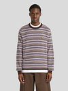 Lyle & Scott Pullover Crewneck Fairisle Ebony Model / Voorkant