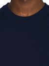 KnowledgeCotton Apparel Pullover Uld Navy Model / Detail