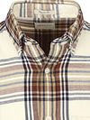 Koszula GANT flanelowa w kratę ecru Product / Detail