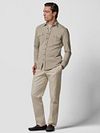 Koszula overshirt Profuomo Western w kolorze beżowym Model / Voorkant