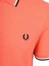 Koszulka polo Fred Perry Twin Tipped M3600 w kolorze różowym 04C Product / Detail