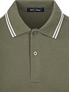 Koszulka polo Fred Perry Twin Tipped M3600 w kolorze zielonym 87B Product / Detail