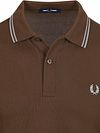 Koszulka polo Fred Perry z długim rękawem w kolorze brązowym 49A Product / Detail