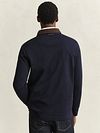 Koszulka polo GANT Rugger Shield Corduroy granatowa Model / Voorkant