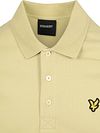 Koszulka polo Lyle & Scott ze splotu pika w kolorze zielonym Product / Detail
