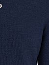 Koszulka polo OLYMP z długim rękawem z wełny, granatowa Product / Detail
