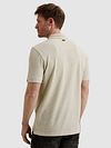Koszulka polo PME Legend Popcorn Jersey w kolorze ecru Model / Achterkant