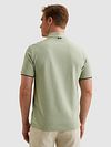 Koszulka polo Vanguard z piki Aqua Gray, regular fit, zielona Model / Achterkant