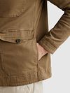 Kurtka jeansowa PME Legend Denim Worker Jacket w kolorze khaki Model / Detail