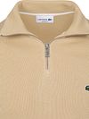 Lacoste Maglione Mezza Zip Beige Product / Achterkant