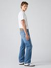 Levi's 501 Byxor Regular Fit Mörkblå Model / Zijkant
