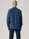 Camicia Western Levi's Barstow blu medio Model / Achterkant