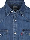 Levi's Chemise Barstow Western Bleu Mid Product / Detail