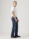 Levis 501 Jeans blu indaco Model / Zijkant