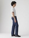 Levi’s 501 Spodnie Regular Fit Ciemnogranatowe Model / Zijkant