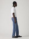 Jeansy Levi's 501 regular fit w kolorze niebieskim Model / Zijkant