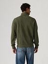 Levi's Sweat Half Zip Olive Model / Achterkant