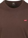 Levi's T-Shirt Original Braun Product / Detail
