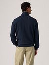 Levi's Sweat Half Zip Navy Model / Achterkant