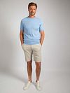 Suitable Knitted T-shirt Wap Lichtblauw Model / Voorkant