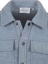 Suitable Overshirt Wool Blend Blauw Product / Detail