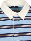 Steppin' Out Rugby Polo Shirt Stripe Blue Product / Detail