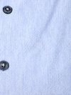 R2 Shirt Knitted Herringbone Light blue