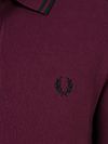 Fred Perry Polo Tipped M3600 Plum 84C Product / Detail