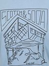Scotch And Soda T-shirt Tryck Blå Product / Detail