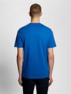 Lyle and Scott Camiseta Lucid Blue Model / Achterkant