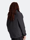 Lyle & Scott Plussize Jacket Black Model / Achterkant