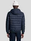 Giacca baffle Lyle & Scott navy Model / Achterkant
