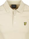 Lyle and Scott gładka koszulka polo w kolorze Grey Taupe Product / Detail
