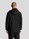 Lyle & Scott Jacke Schwarz Model / Achterkant