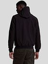 Lyle & Scott jakke i myk softshell-fleece, svart Model / Achterkant