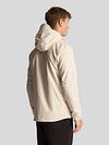 Lyle & Scott Zip Jas Beige Model / Achterkant