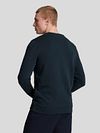 Jersey Lyle & Scott en azul marino Model / Achterkant