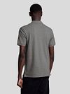 Lyle and Scott Polo Gris Plain Model / Achterkant