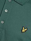 Lyle and Scott Polo Shirt Everglade Green Model / Detail