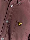 Lyle & Scott Shirt Plain Oxford Bordeaux Product / Detail