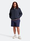 Lyle & Scott Veste Grande Taille Bleu Foncé Model / Voorkant